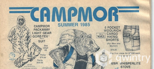 Блог Бандерольки, рис. 2 Campmor.com 2